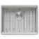 Ruvati Workstation Rounded Corners Undermount Ledge Kitchen Sink with Accessories