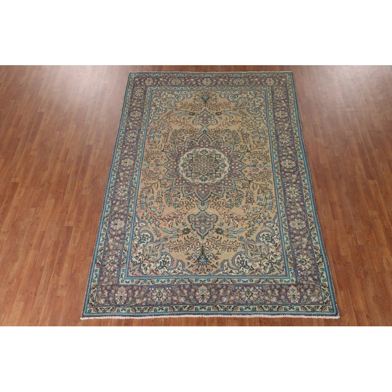 Tapis traditionnel fait à la main 7 x 10