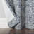 Cutlip Damask Draft Shield Fleece Insulated Single Curtain Panel-1208479313-1208479315