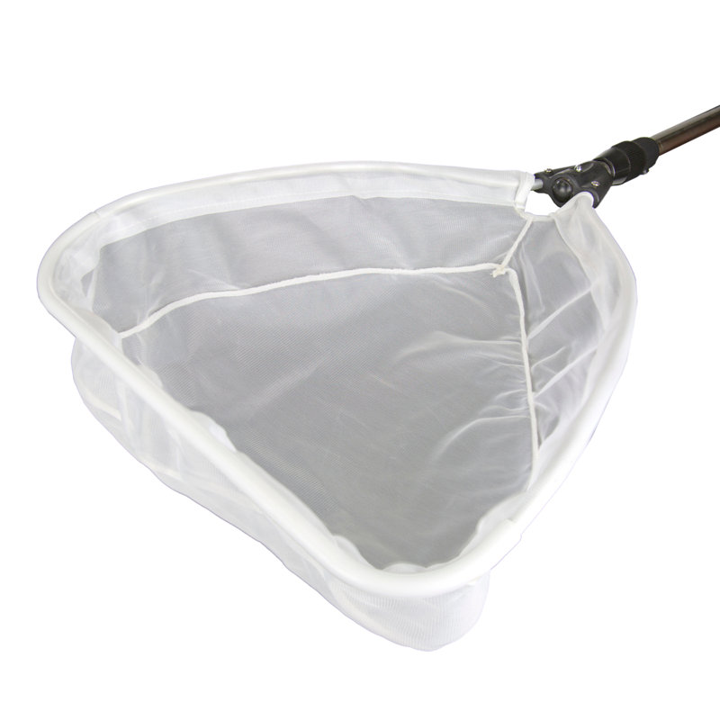 Heavy-Duty Extendable Stainless Steel Pond Skimmer Net