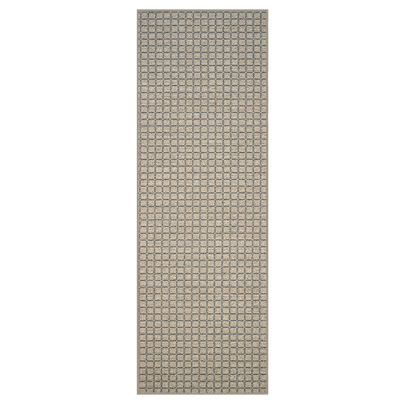 Tapis d'intérieur / extérieur beige touffeté Imo, Tapis de couloir : 3 pi x 10 pi