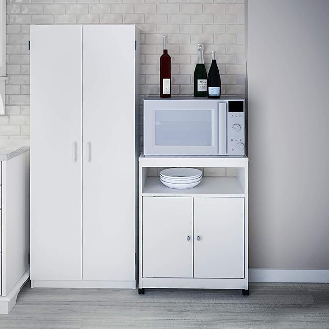 Nesoi Wood Kitchen Cart