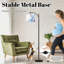 Lampe sur pied à arc avec abat-jour réglable Alcochid
