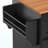 85.5" Kitchen Island With Extendable Dining Table, Kitchen Storage Table With 3 Side Open Shelves, Rolling Kitchen Island With Power Outlet, 3 Drawers, 2 Doors, For Kitchen, Dining Room, Black-951234047