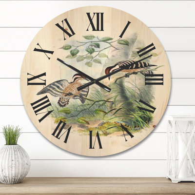 Solid Wood Wall Clock
