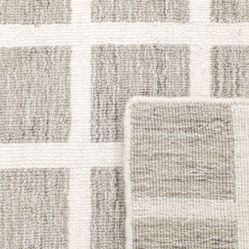 Tapis brun noué à la main Carra, Rectangle 3 pi x 5 pi