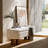 Joddie Upholstered Flip Top Storage Bench with Solid Wood Leg-1035441194