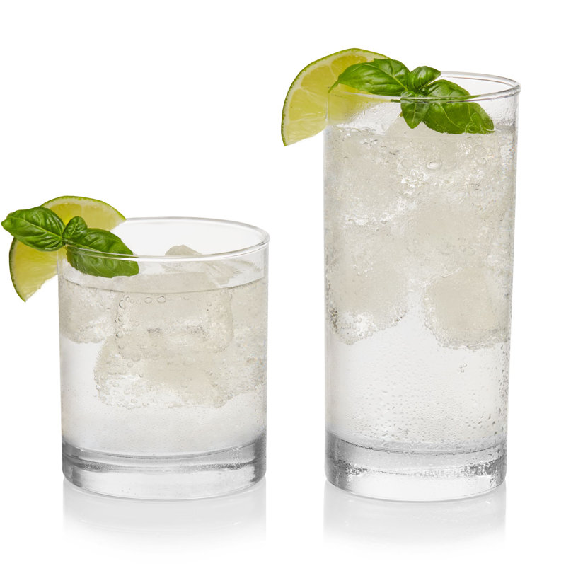 Libbey Province 16-Piece Tumbler and Rocks Glass Set - Thumbnail 4