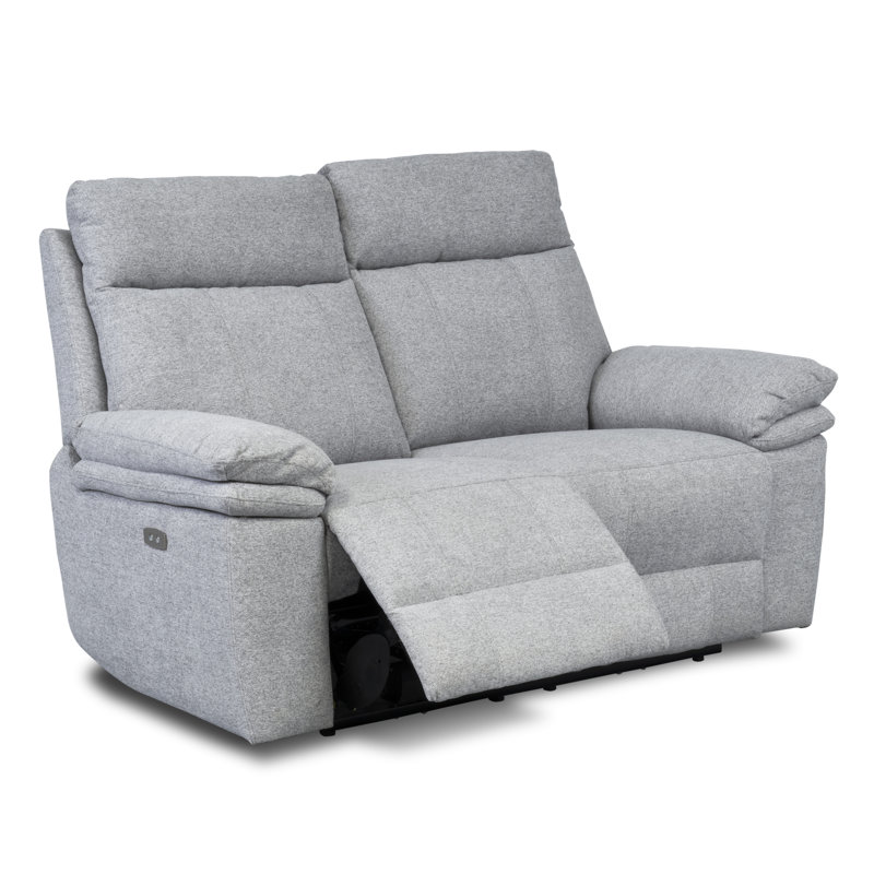 Cooney 2 Seater Electric Reclining Loveseat, Grey
