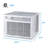 BDWT6 Series Window Air Conditioner 18000 BTU, Cools Up to 1000 Sq. Ft., Remote Control, 3 Cooling Speeds and Fan Only, BD18WT6