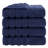 Ensemble de serviettes de bain turques de luxe 100% coton 4 pièces Edison Collection-1397326282