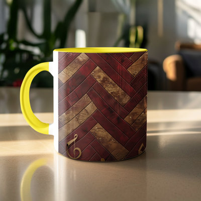 Chevron 11oz Accent Coffee Mug