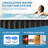 240 Gal. Hot Tub 73 In. L X 73 In. W X 25 In. H Inflatable Hot Tub 4-6 Person Portable Blow Up Hot Tub Outdoor Spa