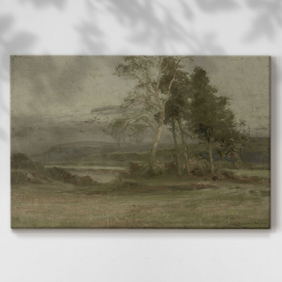Paysages rétro-DCLxxxix -Galerie enveloppée Cavas