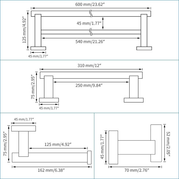 Dimensions du produit