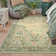Goldene Washable Butterfly Area Rug Boho Floral Rugs for Girls Room Non Slip Ultra Thin Insect Floor Carpet