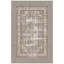 Tapis Benitoite de style vintage bleu sarcelle, ivoire, or et gris, antidérapant, à poils courts, pour l'intérieur et l'extérieur, adapté aux animaux domestiques, salon, chambre, salle à manger, entrée, couloir, bureau, lavable-906448379
