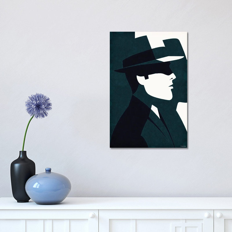Detective 1 Piece Wrapped Canvas Wall Art, 30.48 cm H x 45.72 cm W