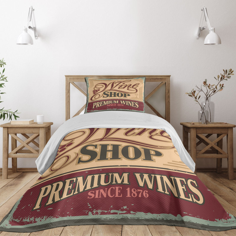 Farmhouse / Country Polyester Coverlet