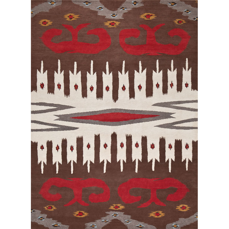 Mesa Wool Southwestern Area Rug, Rectangle 10' x 14'