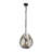 Bask Crystal Linear Pendant - 36"W - Matte Black/French Gold-133949067