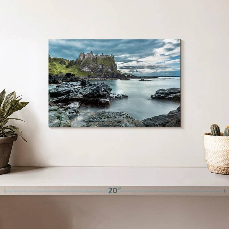 Ravi Irish Dunluce Castle, 8" H x 12" W