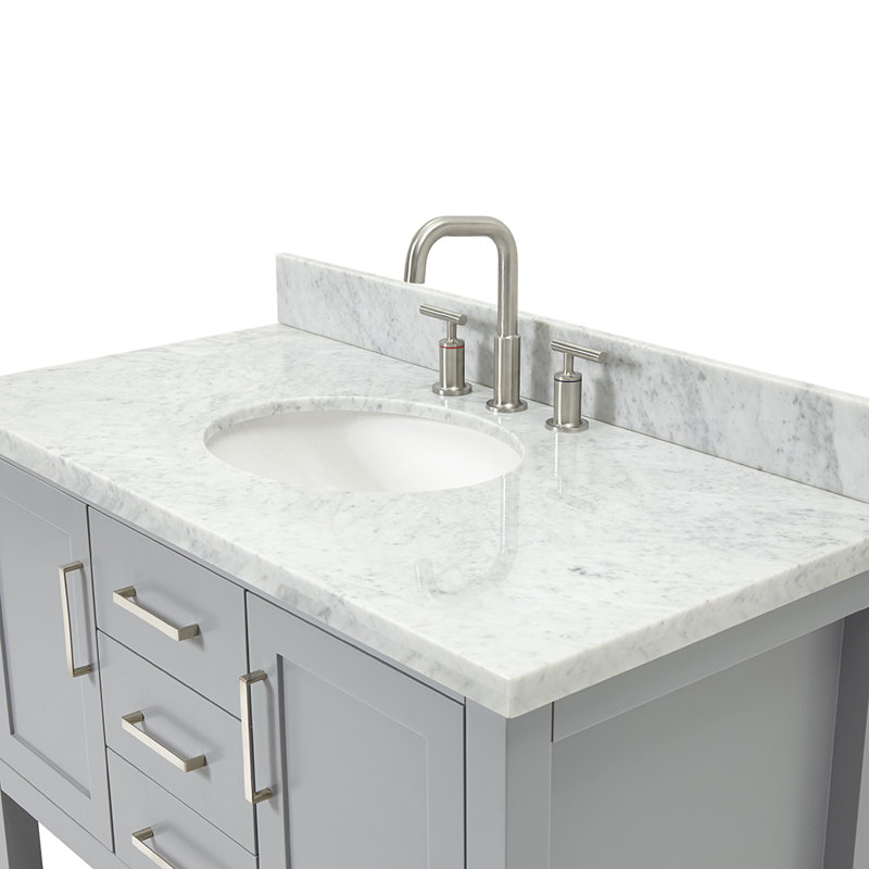 Bayhill 43'' W Single Vanity, Gray