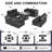 9-Piece PE Wicker Patio Conversation Set with Rectangular Fire Pit Table, Modular Sectional, Dual-Fuel, 60,000 BTU-1917318684-1911952406