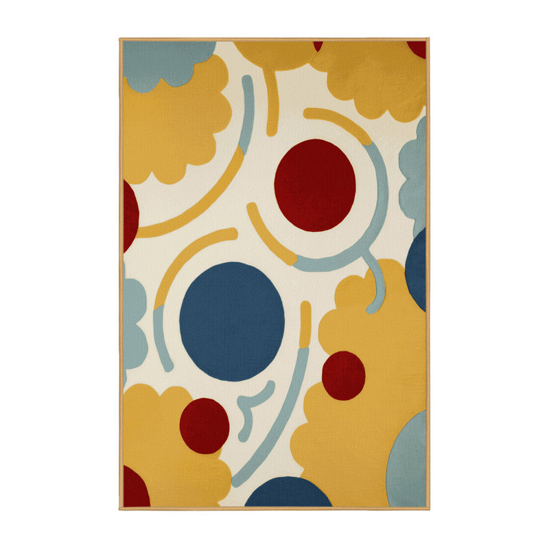 Breezy Prime Orbit Rug, Rectangle 5' x 8'