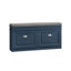 Moriah 8-Pair Shoe Storage Bench with Seat Cushion-2044393446
