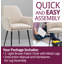 Beaury Fabric Armchair in Cream