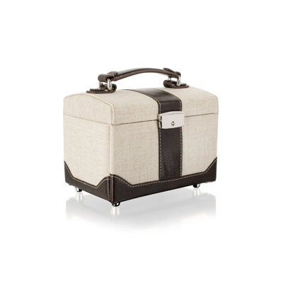 Leather Jewellery Box + Drawers