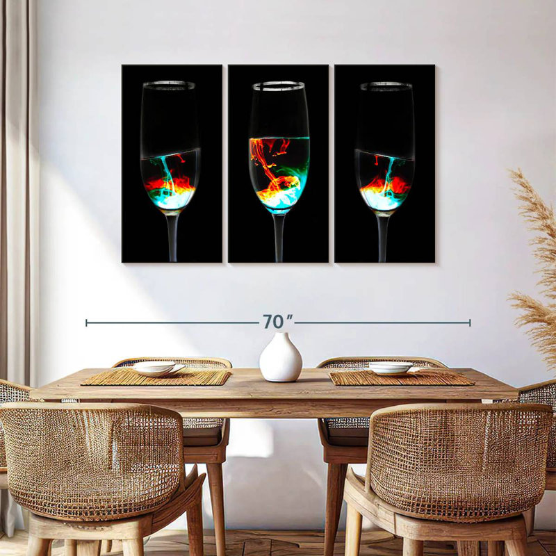 Yarlin Glowing Drinks, 36" H x 57" W