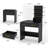 Modern Makeup Vanity Table with LED Lights, Sliding Mirror, 4 Drawers, Stool, Power Outlet, and Open Shelves – Bedroom Dressing Table with Adjustable Lighting-1074711091