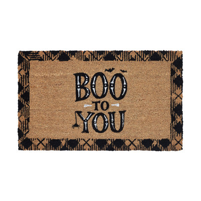 Paillasson Hallo Boo to You, 18 po x 30 po