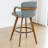 Modern Upholstered Leather Swivel 26 inch Bar Stools & Counter Stools-336143714-336497089