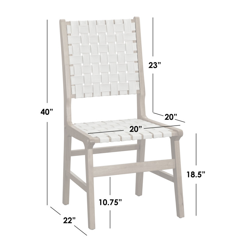 Chaise d'appoint, Brun rustique / brun moyen