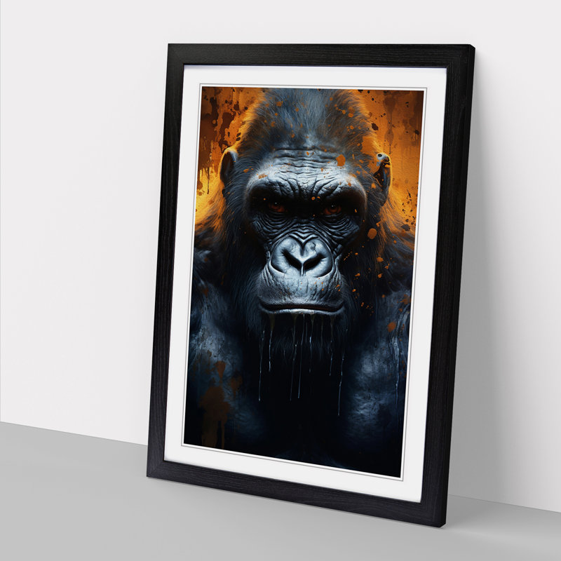 Gorilla Realism - Framed Print
