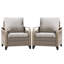 Chaise longue d'extérieur en osier Teralee-1193828959