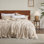 Jeté 100% coton 406 g / m² Literie respirant gaufré GentleSoft ™