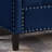 Upholstered Tufted Button Storage Bench With Nails Trim,Entryway Living Room Soft Padded Seat With Armrest,Bed Bench -Navy-1360847251