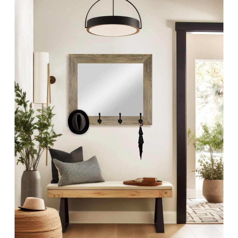 Miroir d'appoint Tecopa Millwood Pines