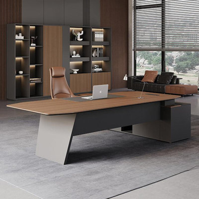 Bureau de direction en L 70,87 po