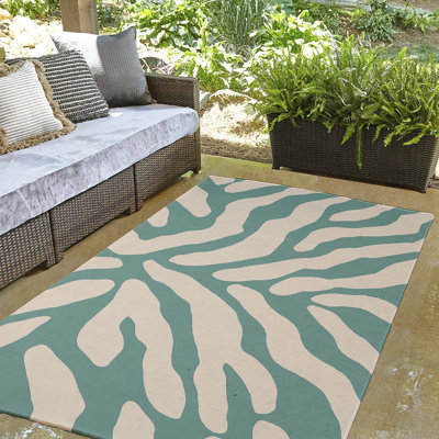 Bartolome Chenille Abstract Indoor Rug