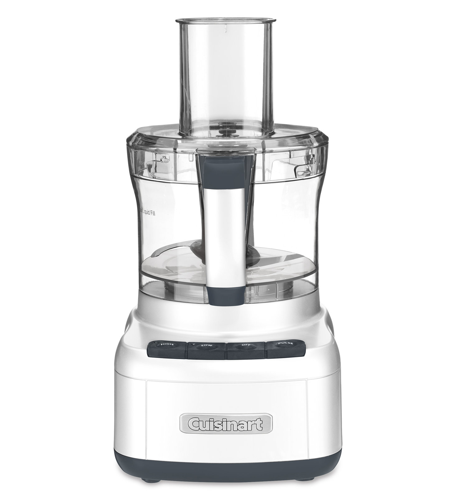 Elemental 8-Cup Food Processor, White