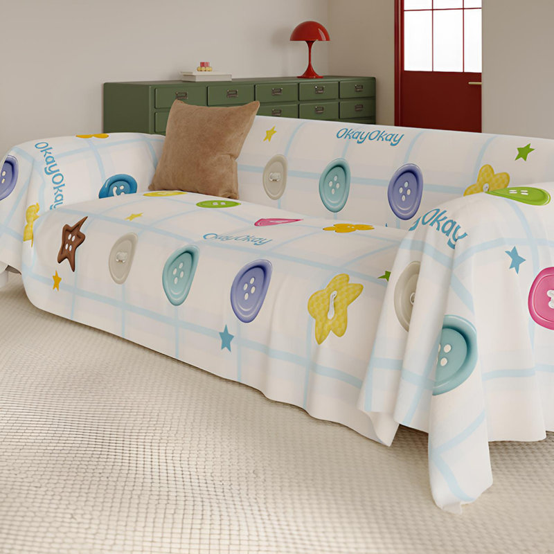 Four Season Universal All Inclusive Sofa Towel - Simple And Versatile, 0.11" H x 70.86" W x 118.11" D
