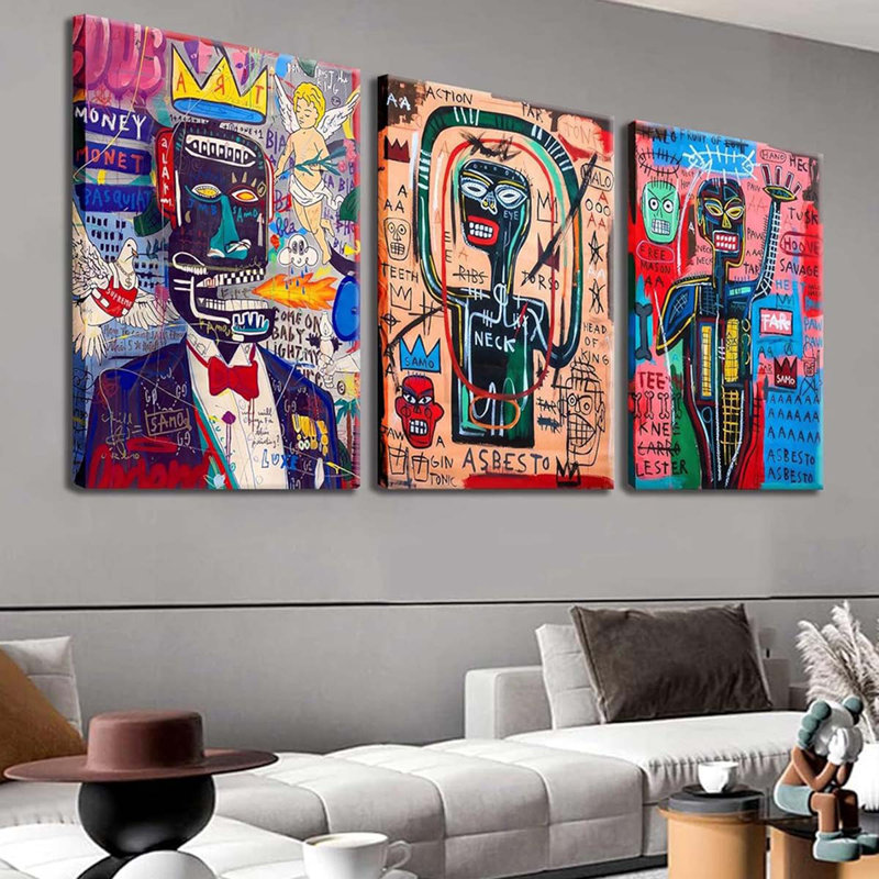 3 Piece Wrapped Canvas Print, 40 cm H x 30 cm W