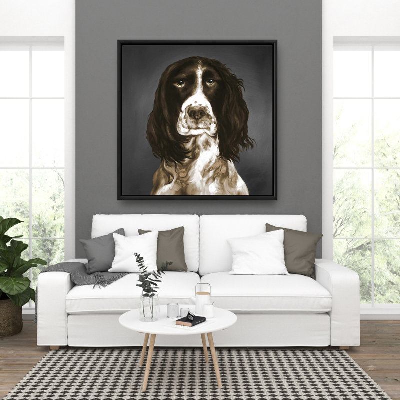 " Brown English Springer Spaniel "