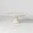 French Perle White Pedestal Cake Plate-9907396