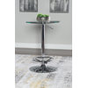 Aishvi Round Glass Top Dining Table